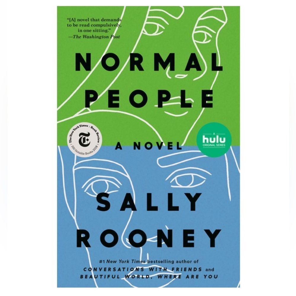 “Normal People” a novel by Sally Rooney
